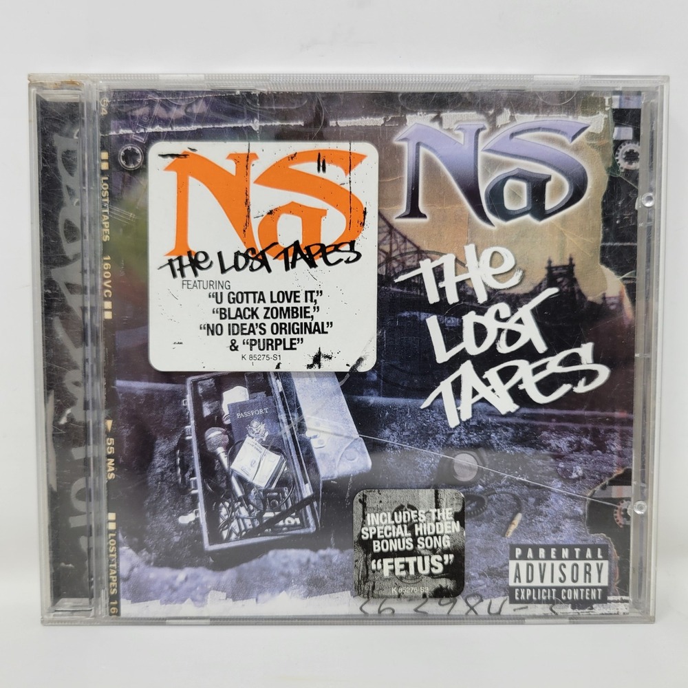 Nas The Lost Tapes CD 2002 Columbia Ill Will Records CK 85275 Explicit